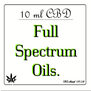 10ml CBD Full Spectrum Oils.