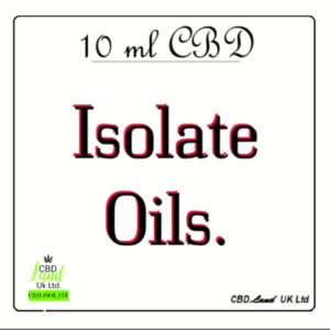 10ml CBD Isolate oils.